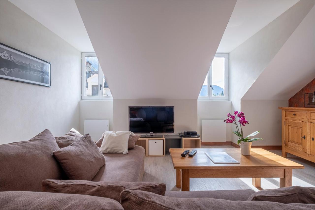 L'Appart 52, Magnifique Duplex En Plein Coeur De Chamonix-Mont-Blanc Exteriér fotografie